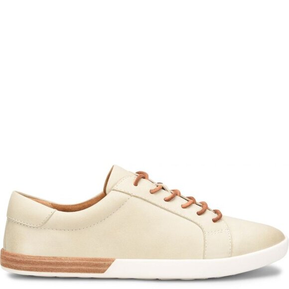 NEW Kork-Ease Paislee Lace-Up Sneakers - Leather  in cream For Women 725 2s7 - Picture 4 of 9